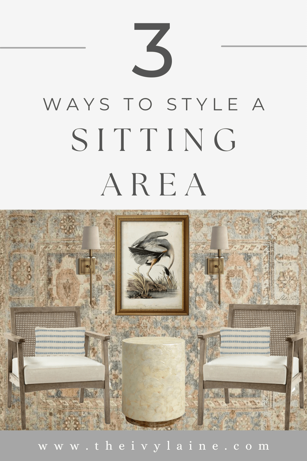 3 Ways To Style A Sitting&nbsp;Area