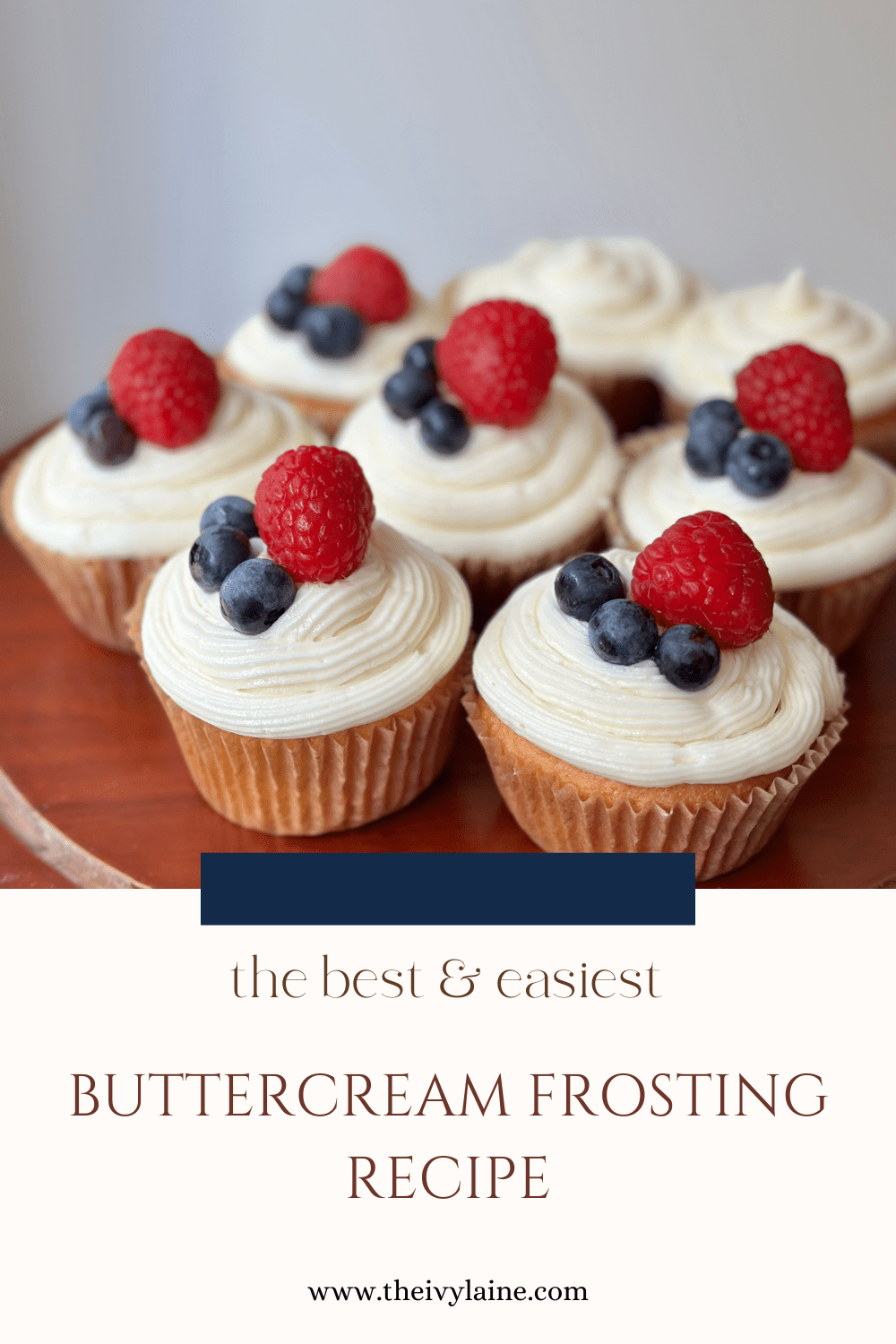 The Best & Easiest Buttercream Frosting&nbsp;Recipe